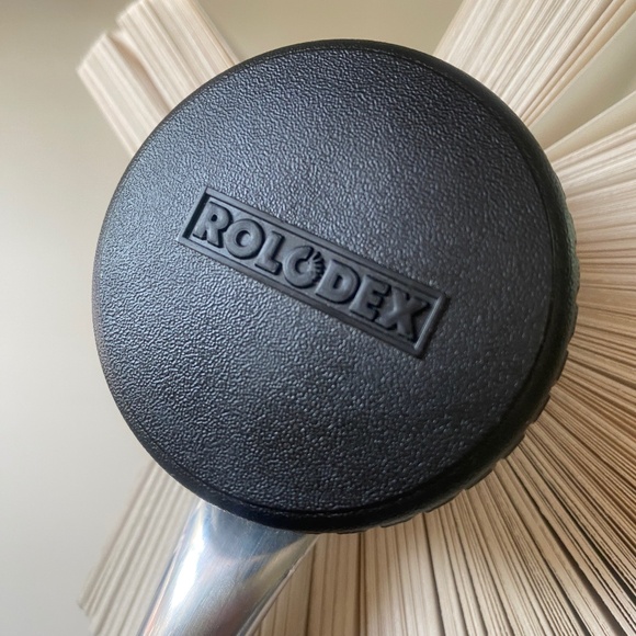 Rolodex I Classic Rotary Card File I Chrome I #66706 - Picture 6 of 10